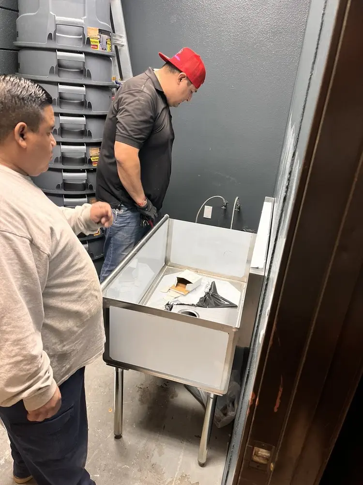 Commercial plumbing and sink installation in Hillcrest Ranch